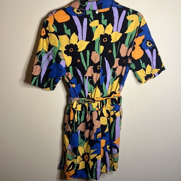 Roxy Real Yesterday Floral Printed Romper - Picture 8 of 9